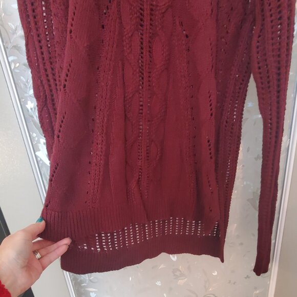 Knit Hi-Lo Sweater - Picture 7 of 7